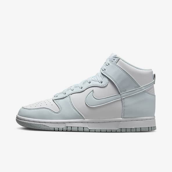 White High Top Shoes. Nike